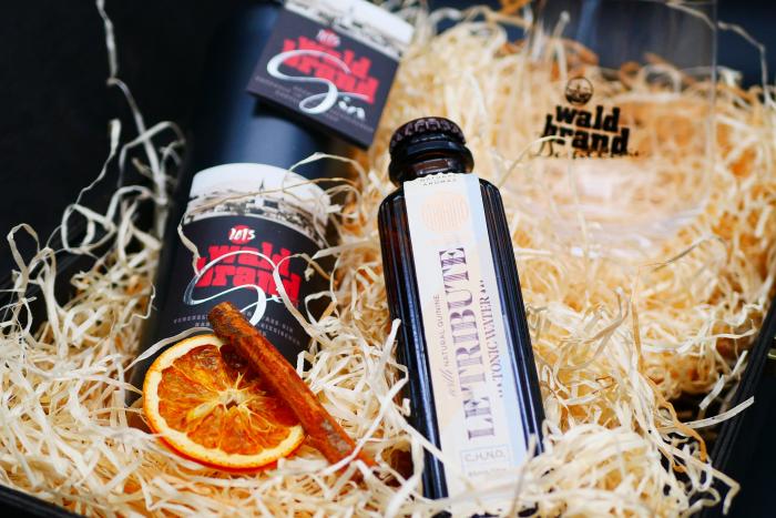 Waldbrand Holzbox "Gin"